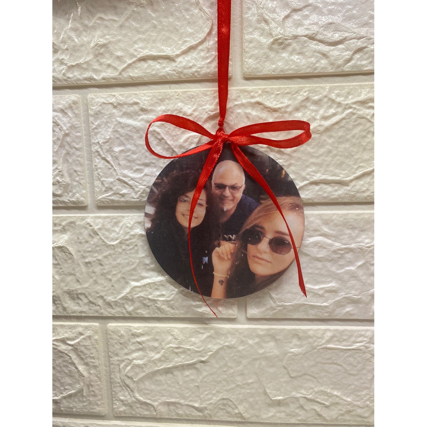 PALLINA DI NATALE CON FOTO