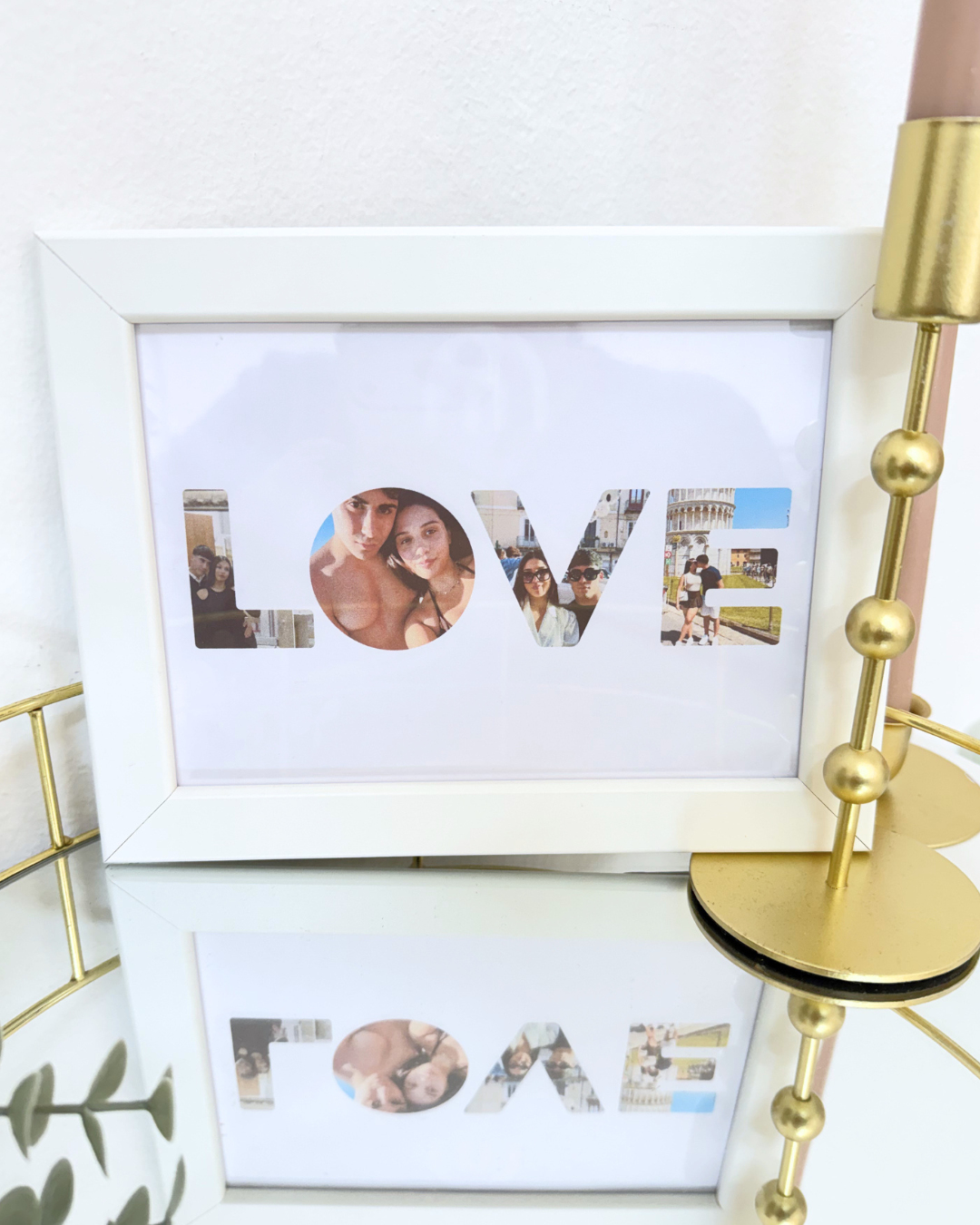 CORNICE LOVE CON FOTO