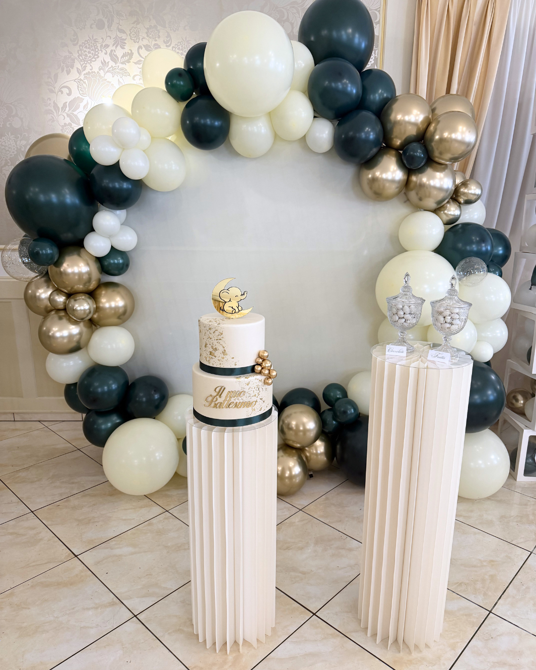 ARCO DI PALLONCINI E/O STAMPA
