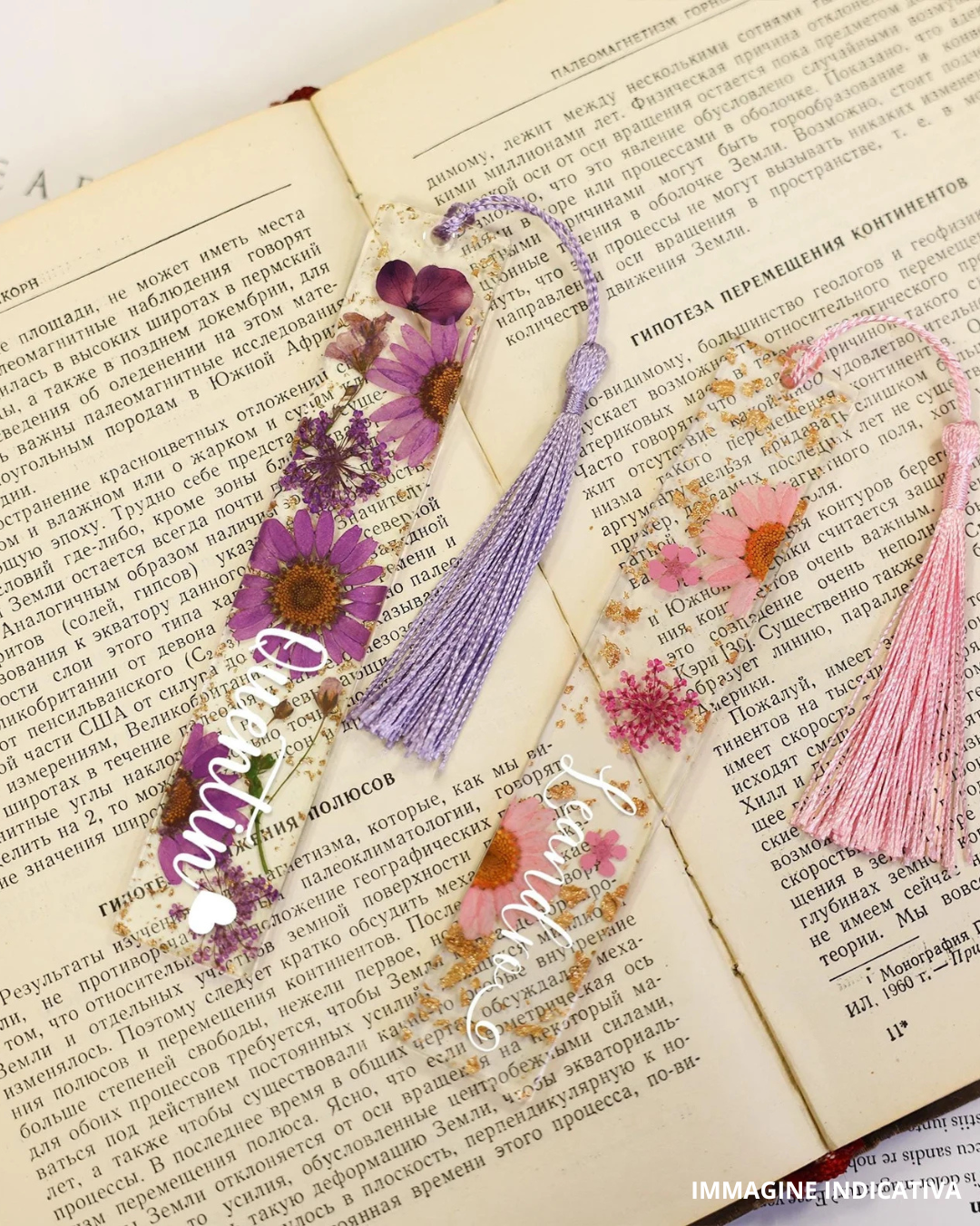 SEGNALIBRO IN RESINA