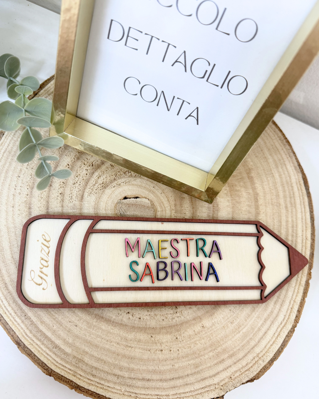 MATITONE IN LEGNO PER MAESTRI E ALUNNI