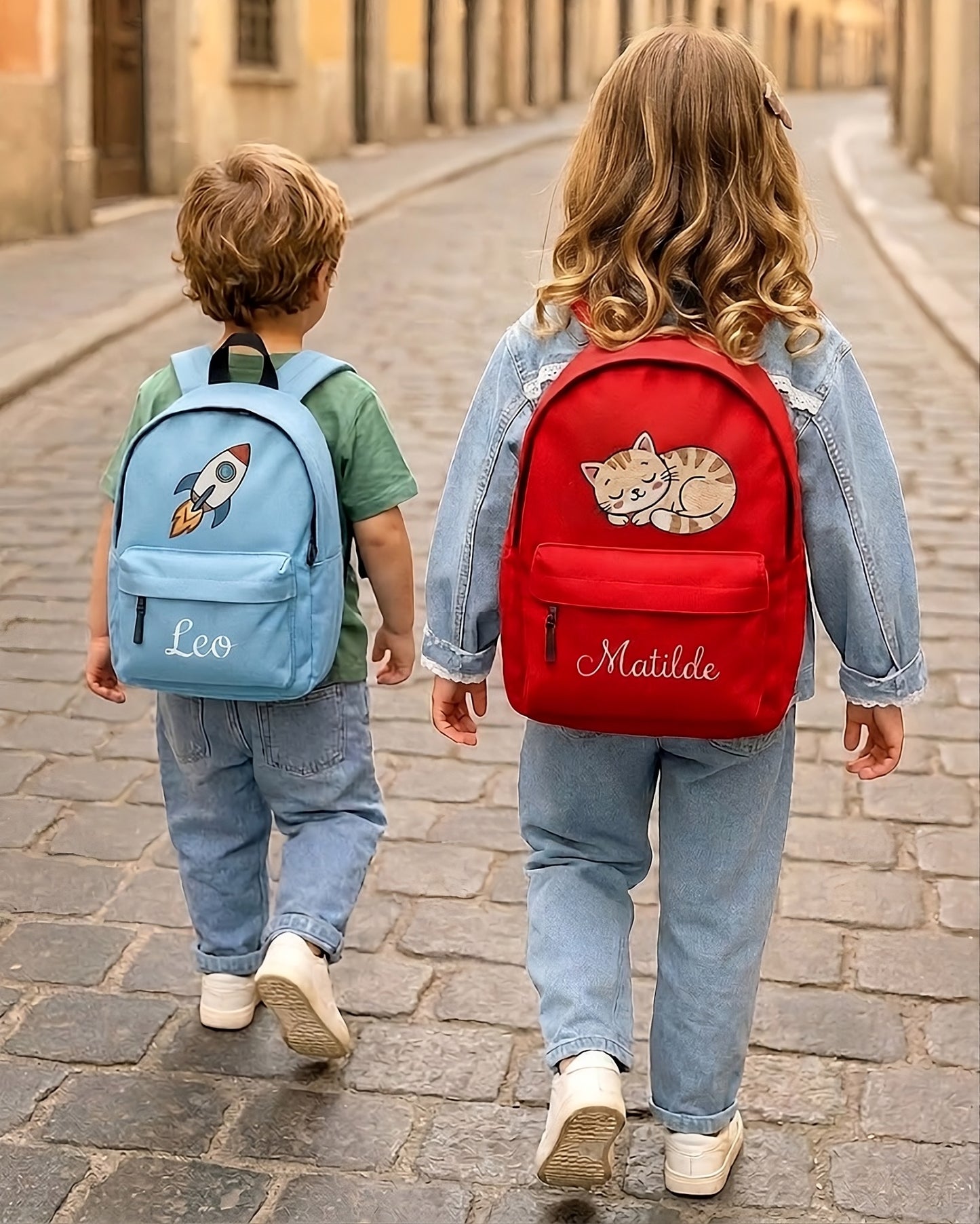 ZAINO PER SCUOLA MATERNA E ASILO PERSONALIZZATO