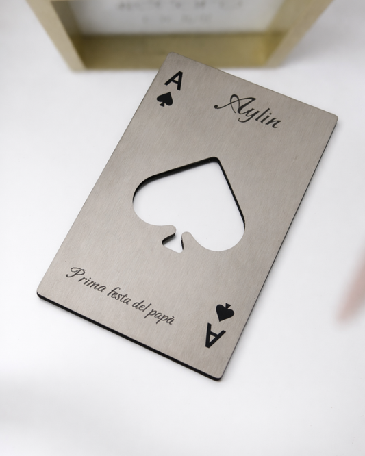 APRIBOTTIGLIE CARTA DA GIOCO