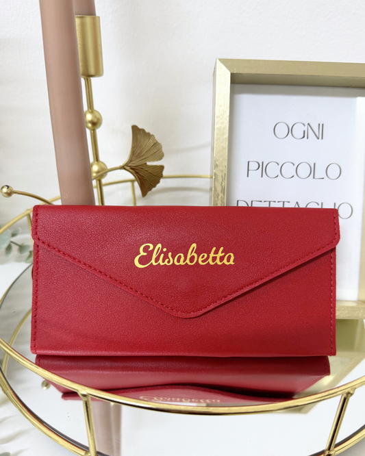 PORTAFOGLIO LUNGO IN SIMILPELLE