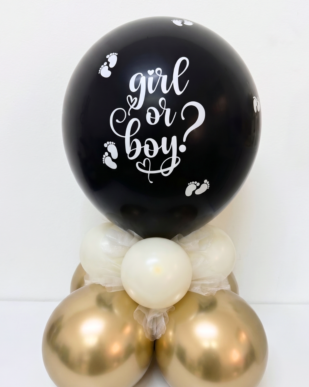 COMPOSIZIONE PALLONCINI GENDER REVEAL