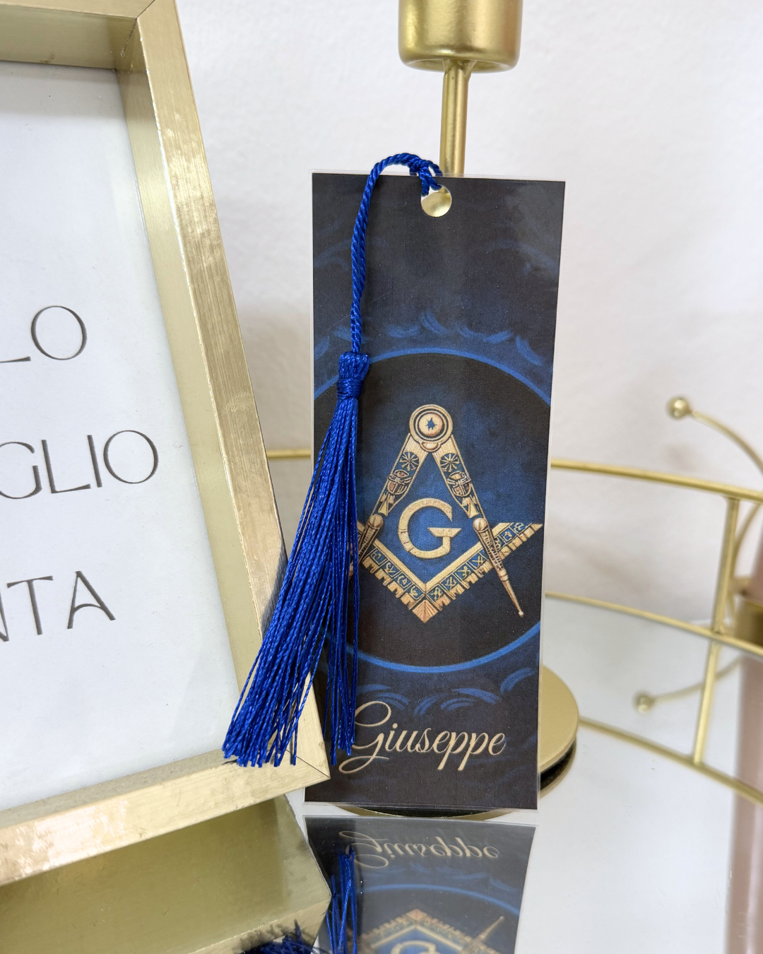 SEGNALIBRO PLASTIFICATO