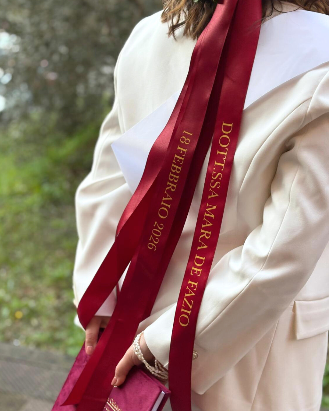 NASTRO CORONA DI LAUREA