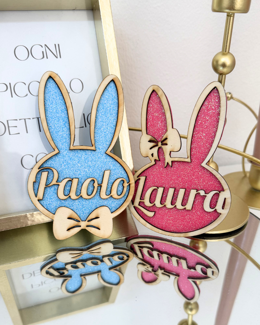 CONIGLIETTI IN LEGNO