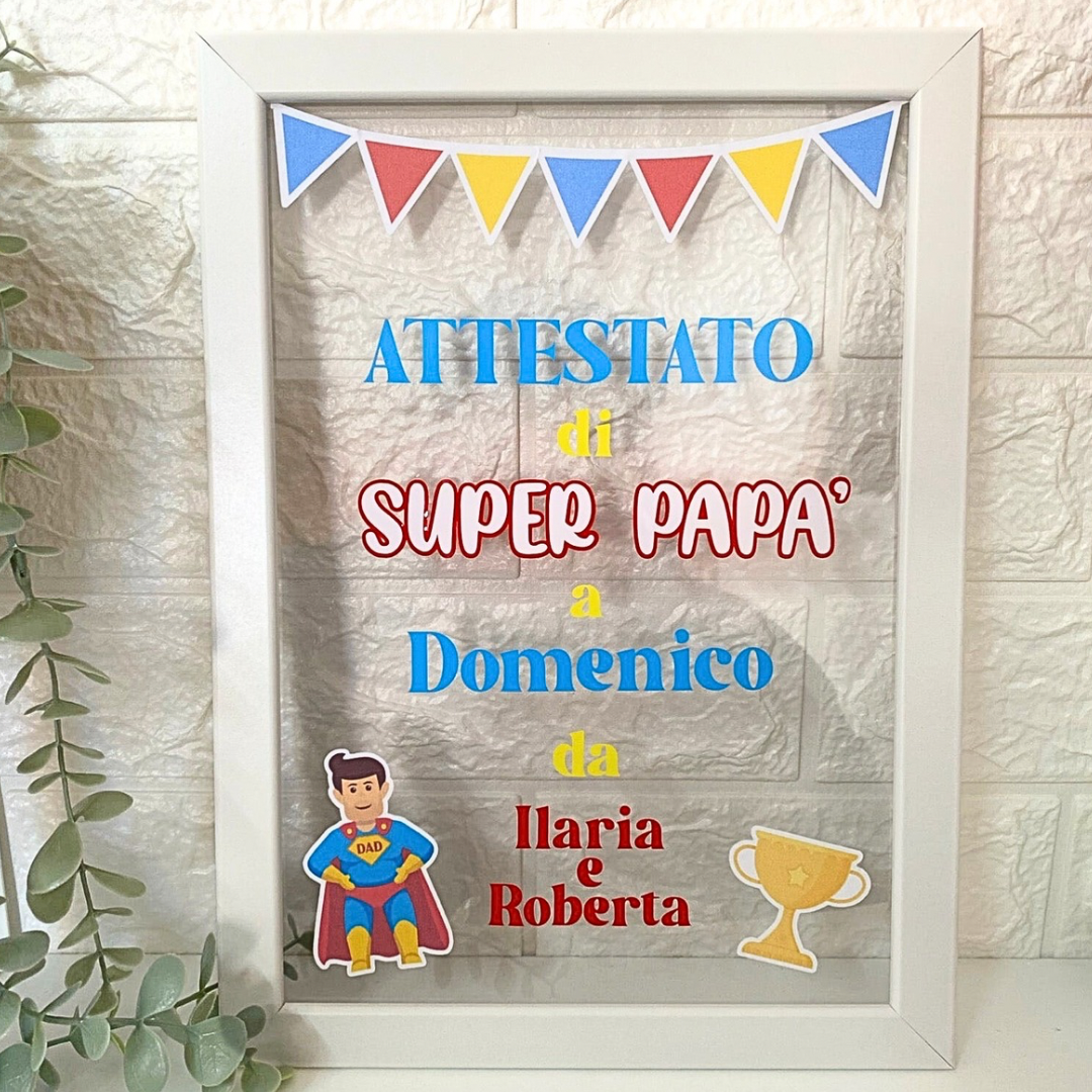 CORNICE SUPER EROE